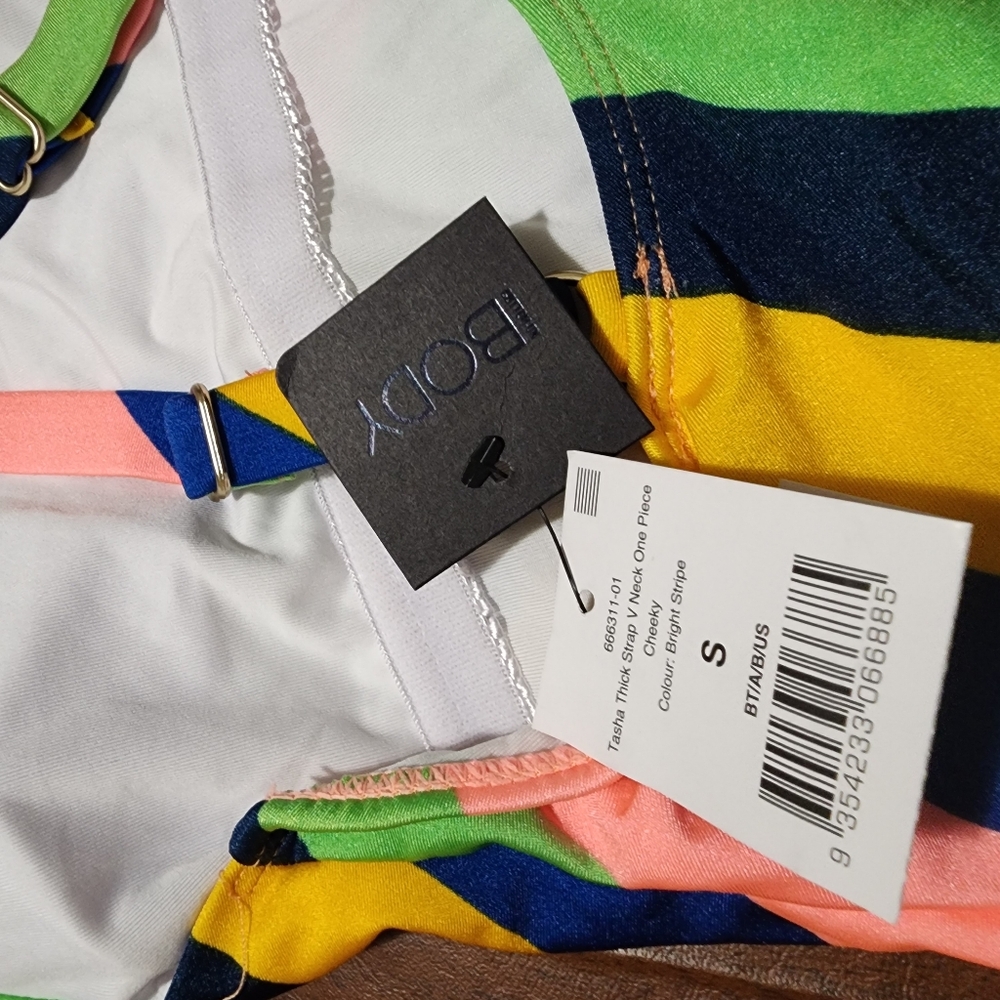 Cotton On Body Multicolor Striped Swimsuit - Picture 6 of 8